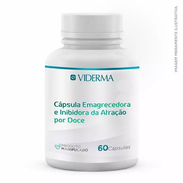Cápsula Redutora de medidas e Inibidora da Atração por Doce