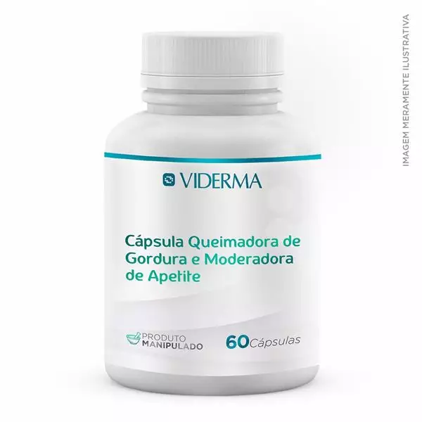 Cápsula Queimadora de Gordura e Moderadora de Apetite
