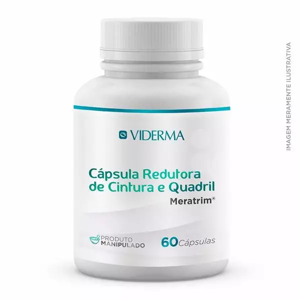 Cápsula Redutora de Cintura e Quadril (Meratrim)