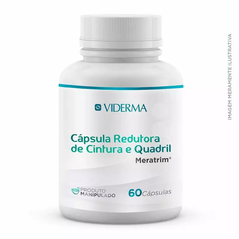 Cápsula Redutora de Cintura e Quadril (Meratrim)