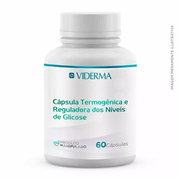 Cápsula Termogênica e Reguladora dos Níveis de Glicose