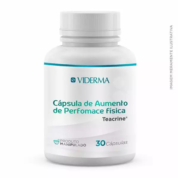 Cápsulas de Aumento de Perfomance Física (Teacrine)