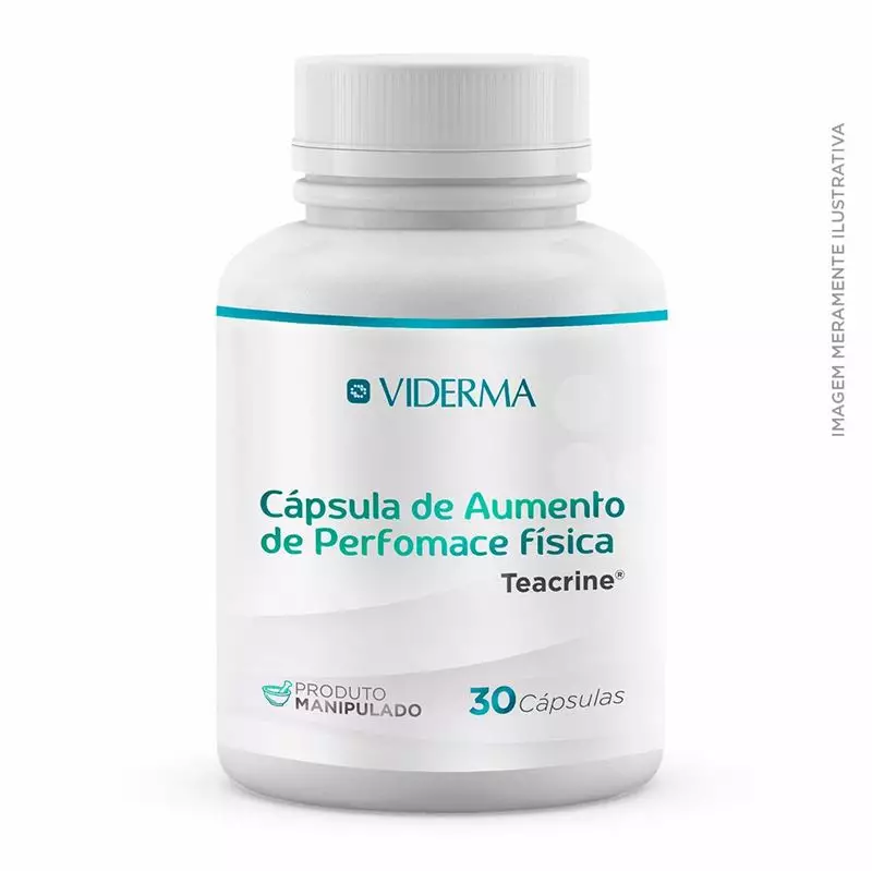 Cápsulas de Aumento de Perfomance Física (Teacrine)