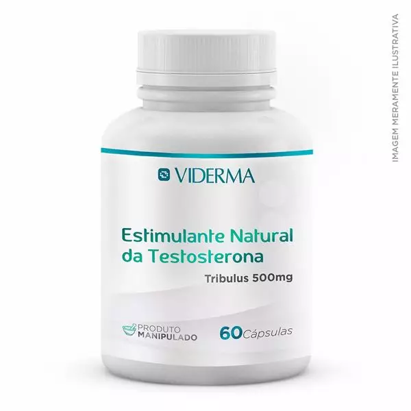 Cápsula Estimulante Natural da Testosterona (Tribulus 500 mg)