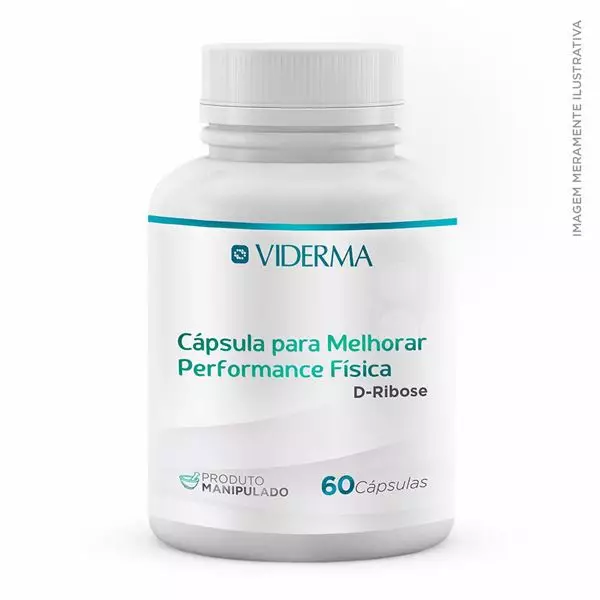 Cápsula para melhorar performance física (D-Ribose)