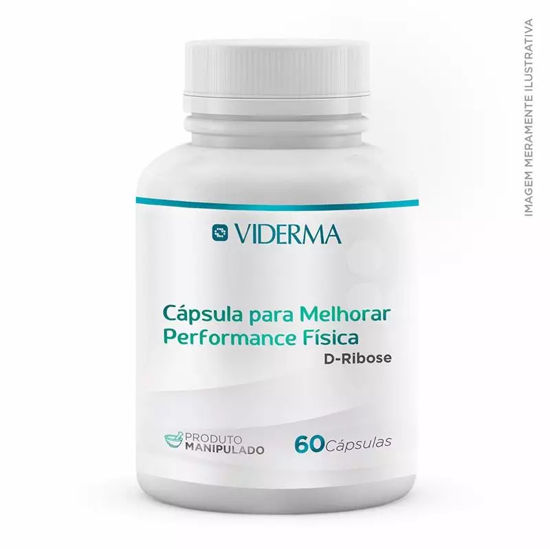 Cápsula para melhorar performance física (D-Ribose)