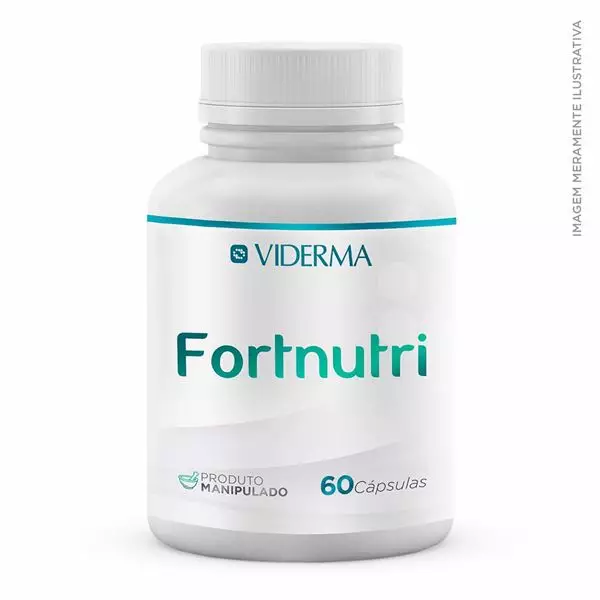 Fortnutri - Cápsulas para Fortalecimento dos Cabelos e Unhas