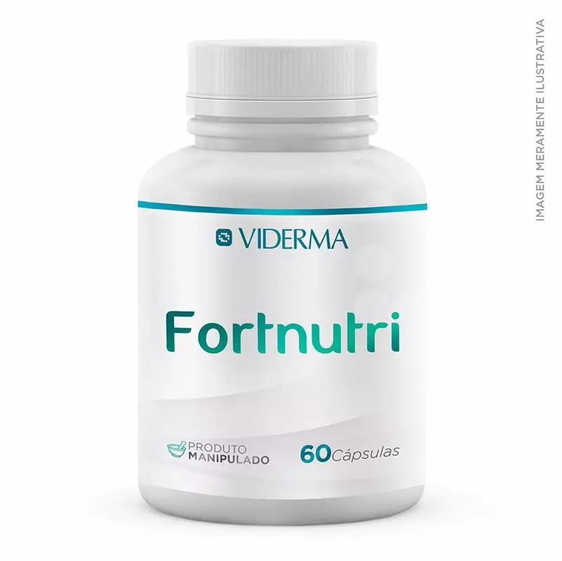 Fortnutri - Cápsulas para Fortalecimento dos Cabelos e Unhas