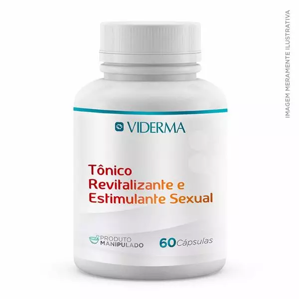 Cápsula Tônico Revitalizante e Estimulante Sexual