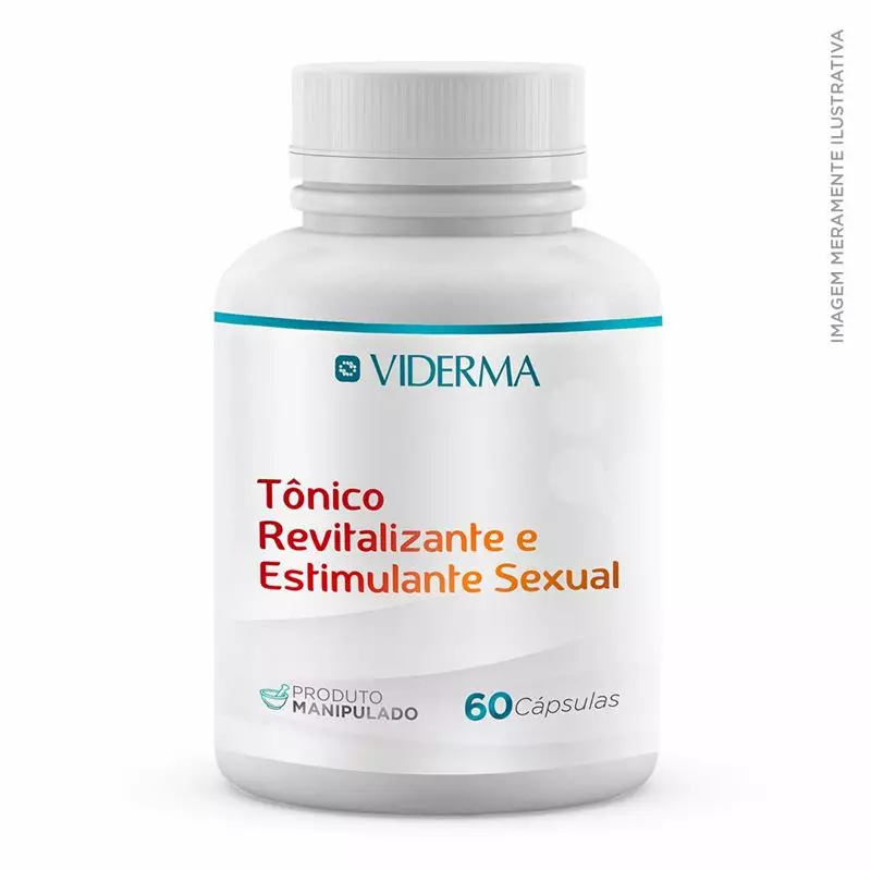 Cápsula Tônico Revitalizante e Estimulante Sexual