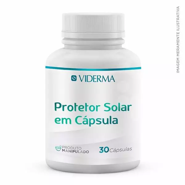 Protetor Solar em Cápsula