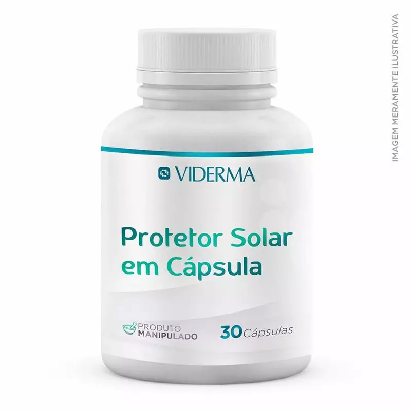 Protetor Solar em Cápsula