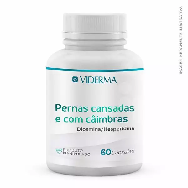 Cápsula para Pernas Cansadas e com Câimbras (Diosmina/Hesperidina) Cápsula para Pernas Cansadas e com Câimbras (Diosmina/Hesperidina)