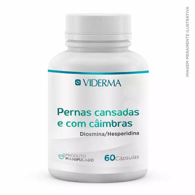 Cápsula para Pernas Cansadas e com Câimbras (Diosmina/Hesperidina)