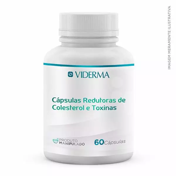 Cápsulas Redutoras de Colesterol e Toxinas