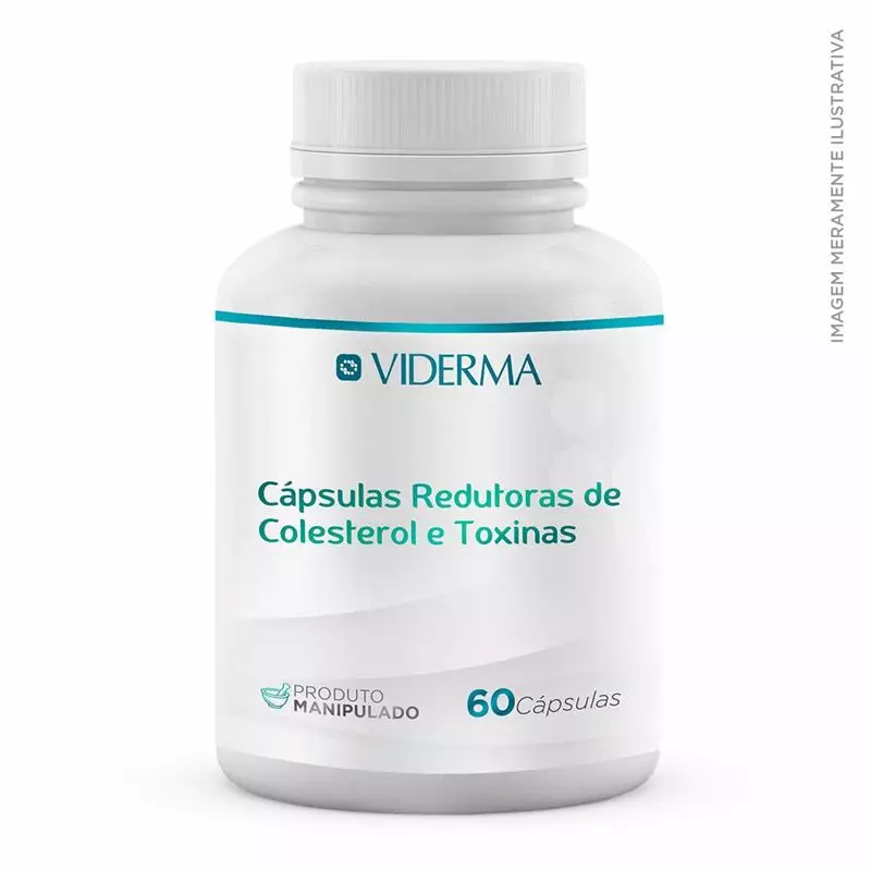 Cápsulas Redutoras de Colesterol e Toxinas