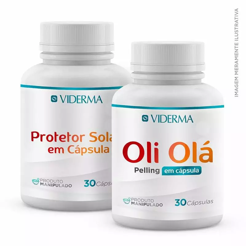 Protetor Solar em Cápsula + Peeling em Cápsula