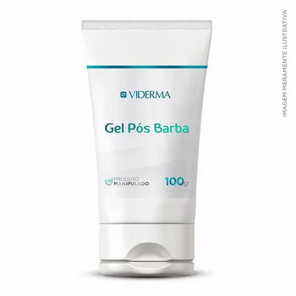 Gel pós barba cicatrizante e anti-inflamatório