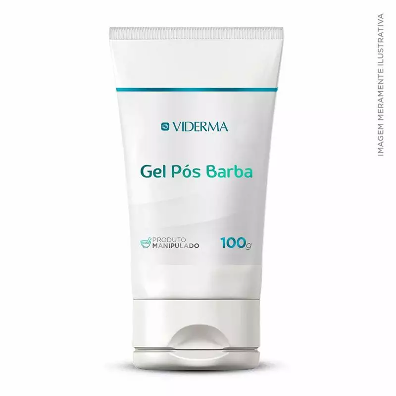 Gel pós barba cicatrizante e anti-inflamatório