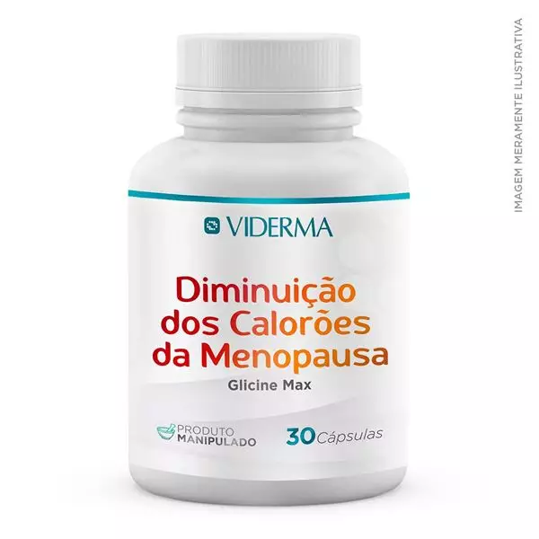 Cápsula para Diminuição dos calorões da Menopausa (Glicine Max)