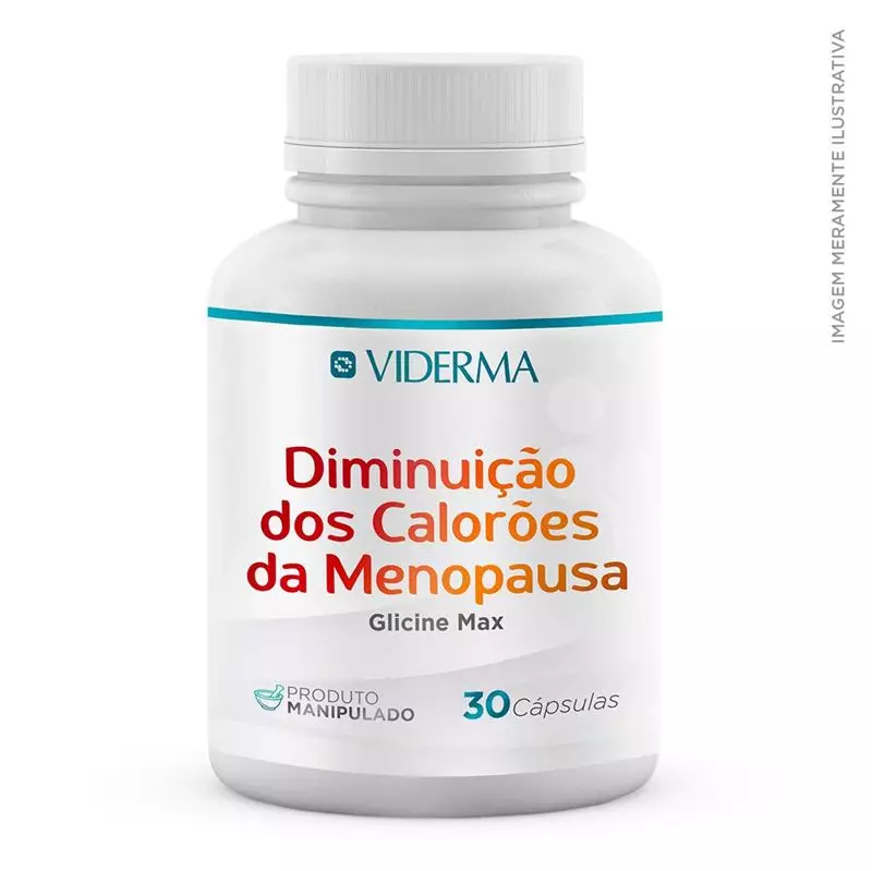 Cápsula para Diminuição dos calorões da Menopausa (Glicine Max)