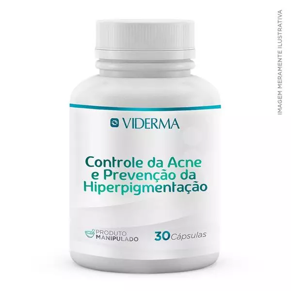 Cápsula para Controle da Acne e Prevenção da Hiperpigmentação