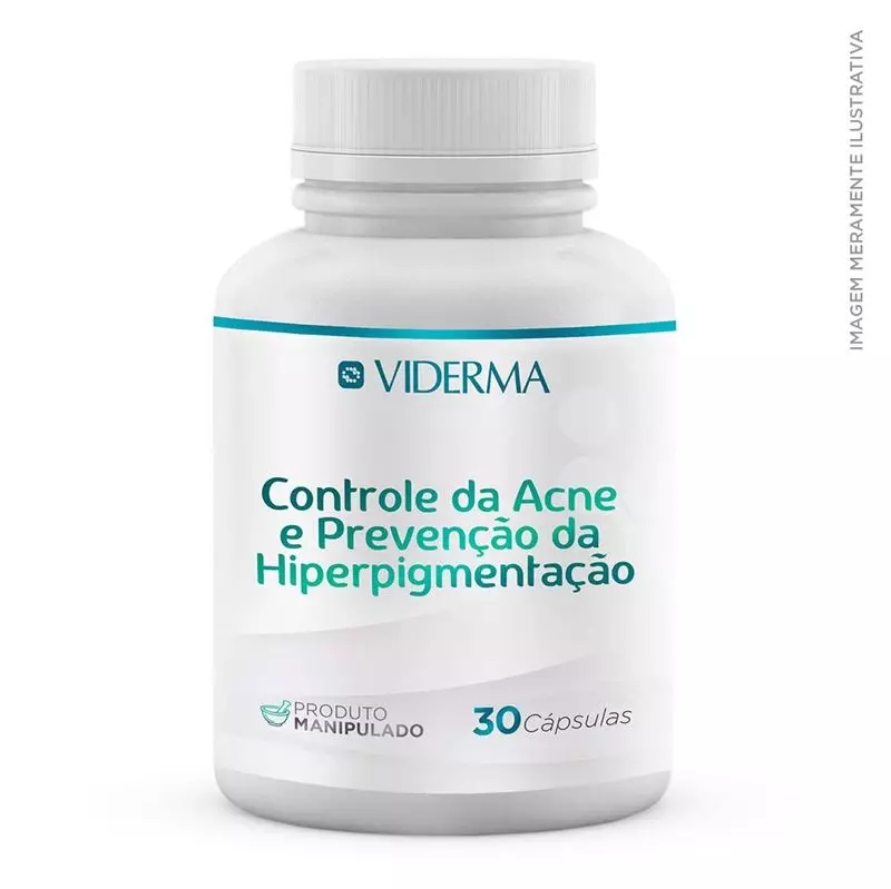 Cápsula para Controle da Acne e Prevenção da Hiperpigmentação