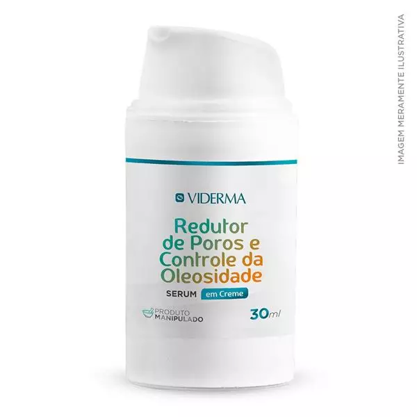 Serum redutor de poros e controle da oleosidade