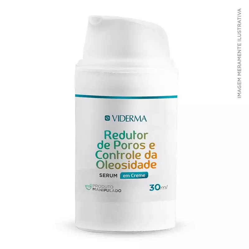 Serum redutor de poros e controle da oleosidade