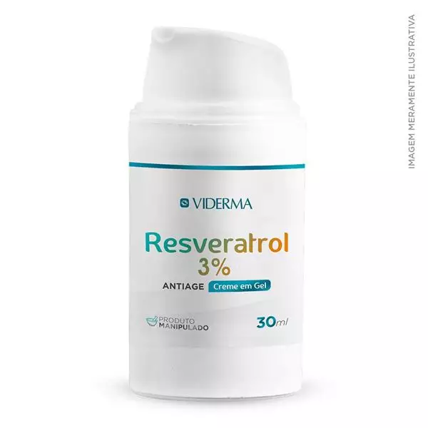 Resveratrol 3% Gel Creme Antiage