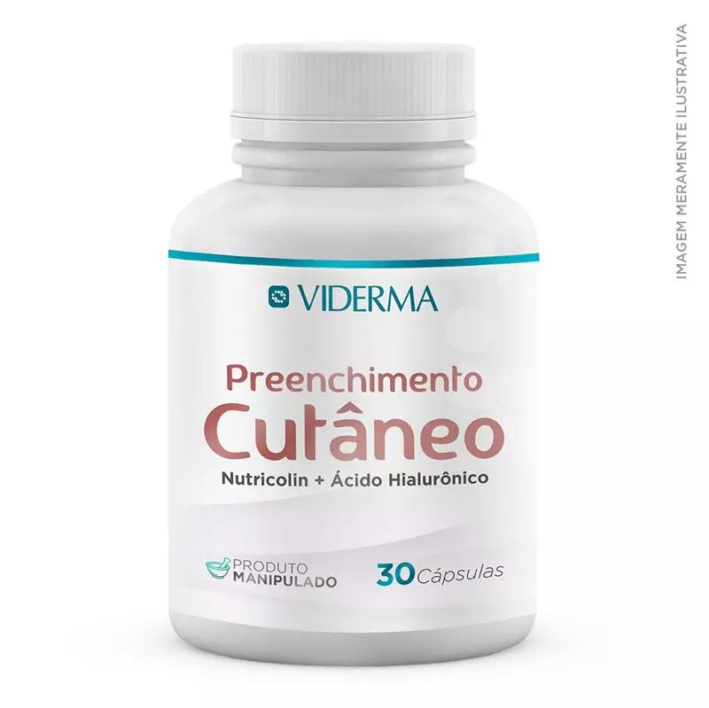 Cápsula de Preenchimento Cutâneo (Nutricolin + Ac Hialurônico)