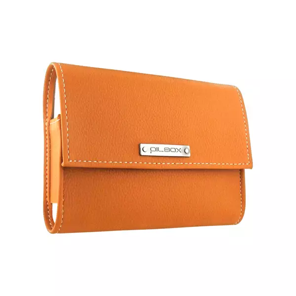 Porta Cápsula Pilbox Liberty (Caramelo)