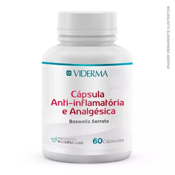 Cápsulas Anti-inflamatória e Analgésica (Boswelia Serrata)