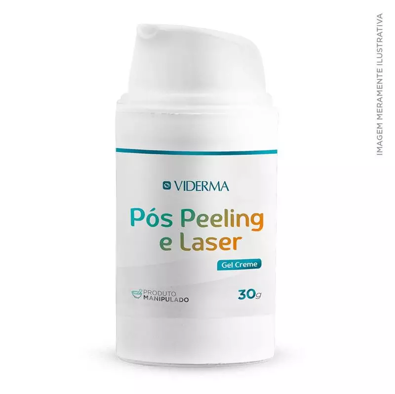 Gel Creme Cicatrizante Pós Peeling e laser