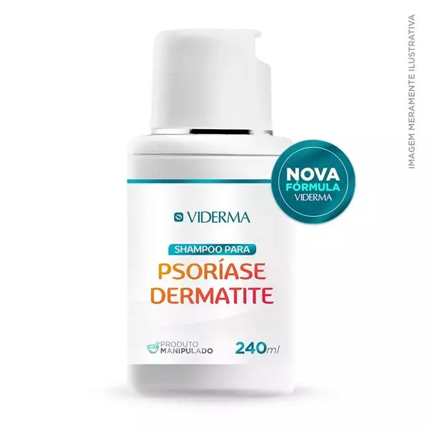 Shampoo para Psoríase/Dermatite (NOVA FÓRMULA)