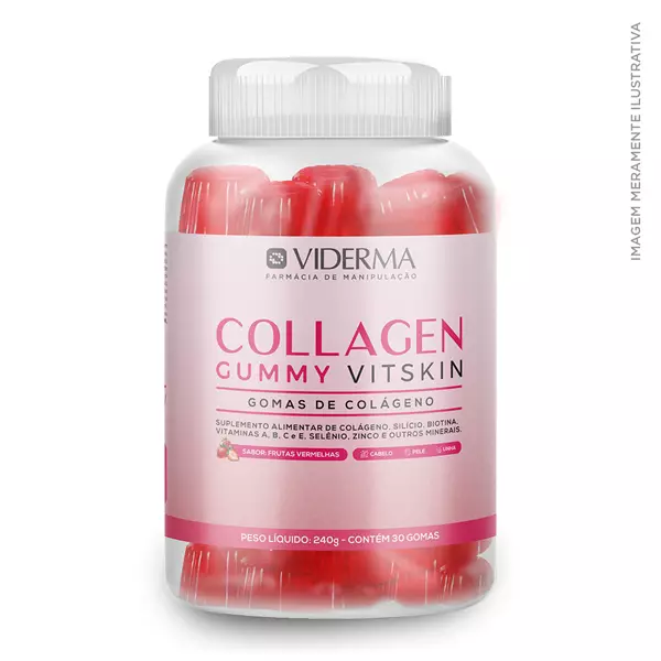 Collagen Gummy VitSkin (Verisol 2,5g/goma) 