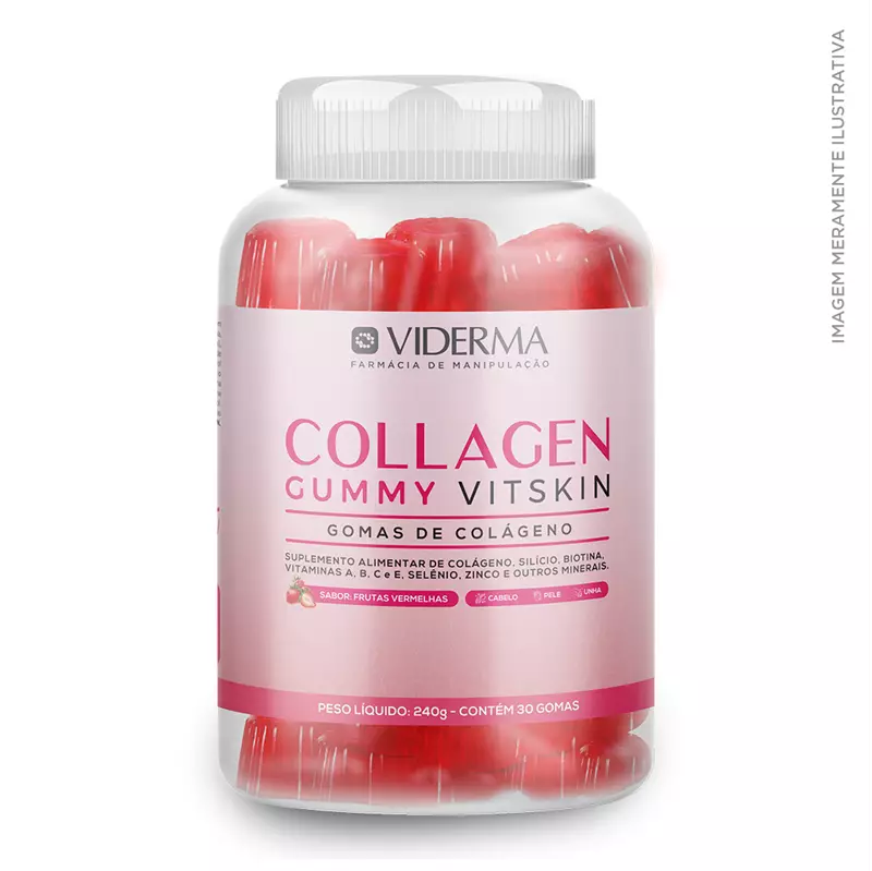 Collagen Gummy VitSkin (Verisol 2,5g/goma) 