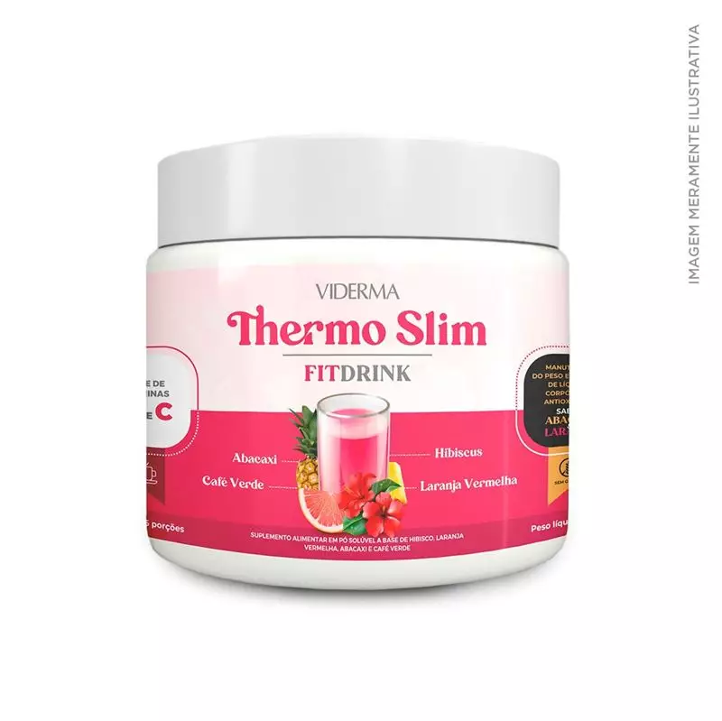 Bebida solúvel Thermo Slim (Linha FitDrink Viderma)