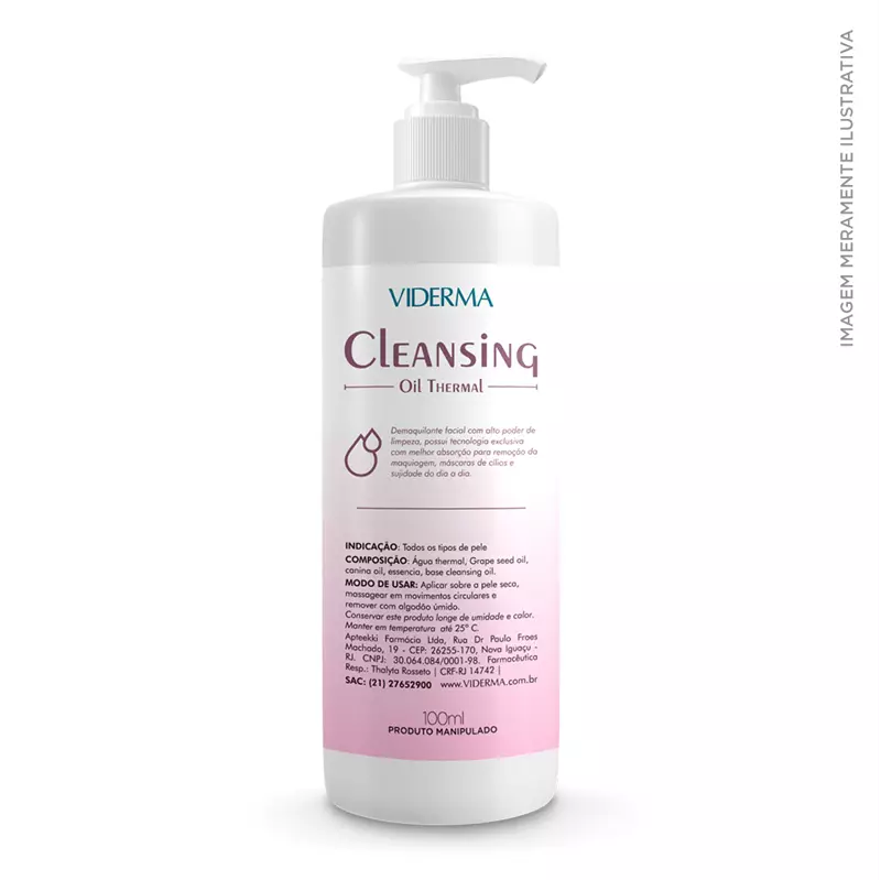 Cleansing Oil Thermal Limpeza Profunda