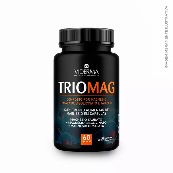 Cápsula TRIOMAG  (Trio de Magnésios)