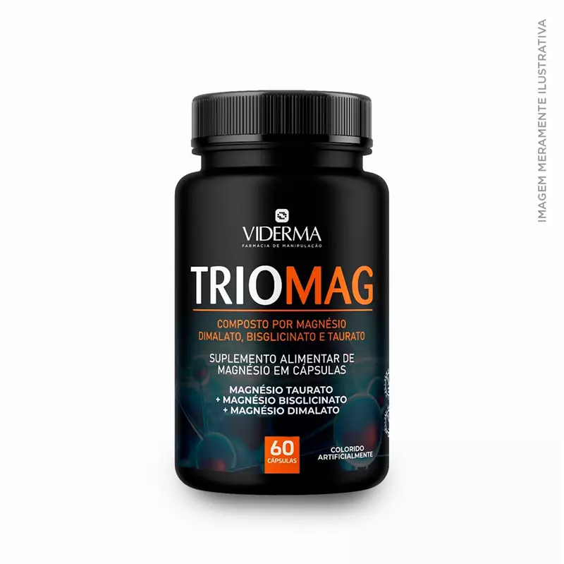 Cápsula TRIOMAG  (Trio de Magnésios)