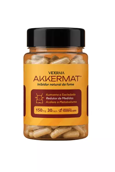 Akkermat em cápsulas emagrecedoras (Aumento GLP-1)